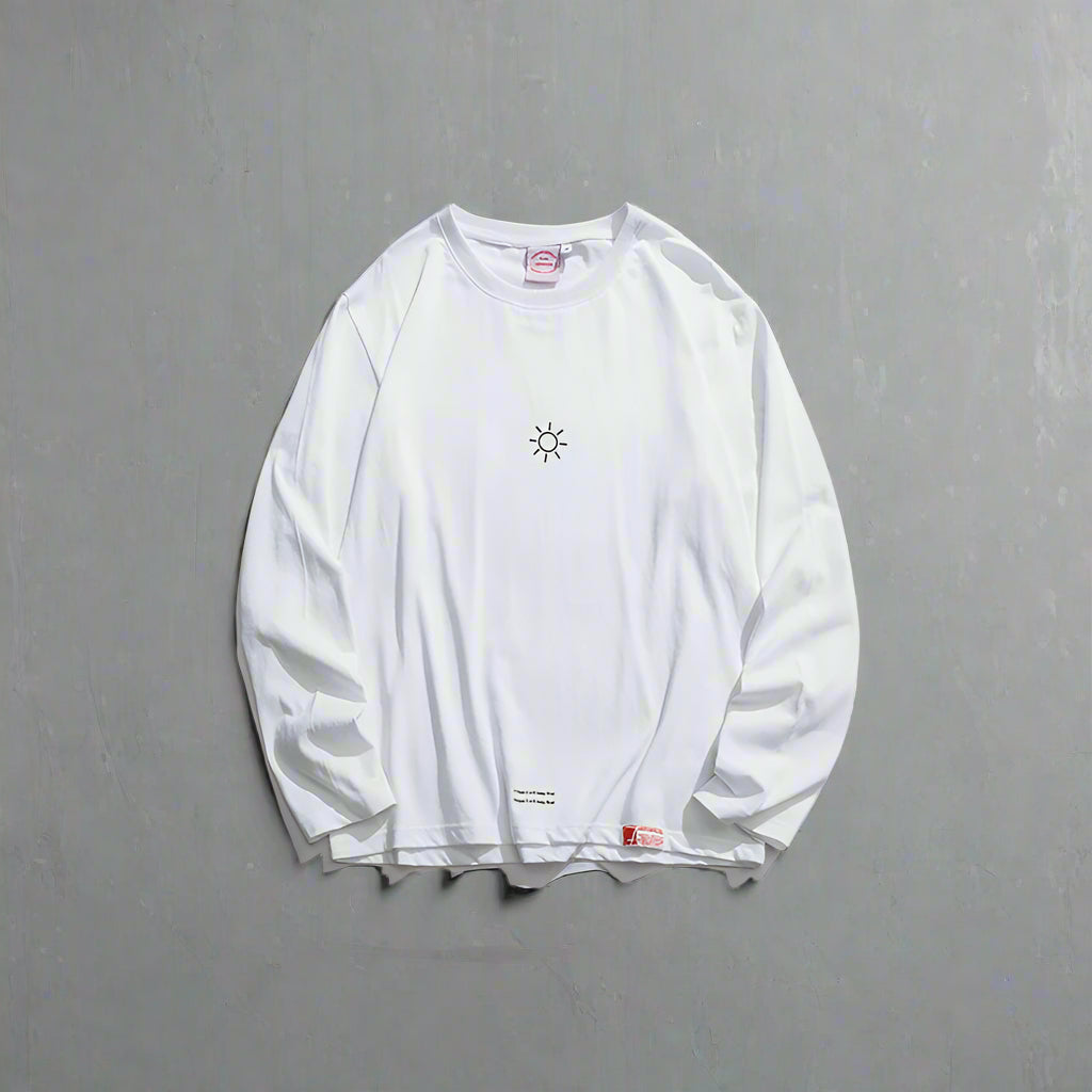 Any Weather printed casual long sleeved t-shirt