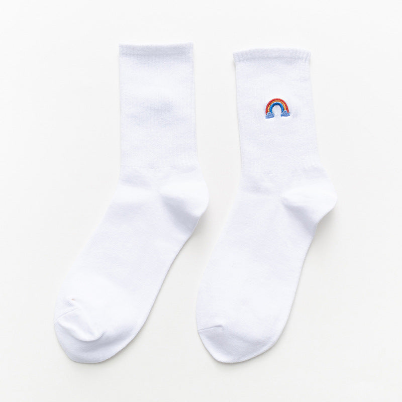 AnyWeather embroidered socks