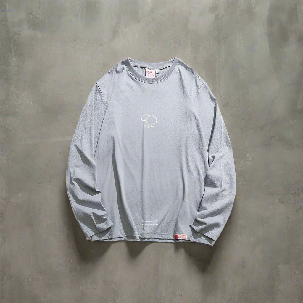Any Weather printed casual long sleeved t-shirt