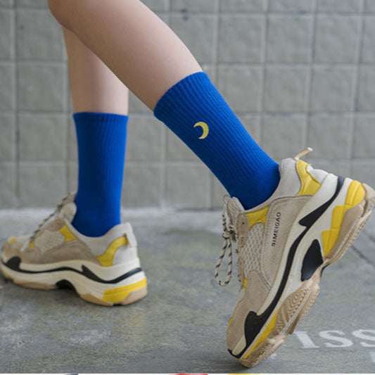 AnyWeather embroidered socks