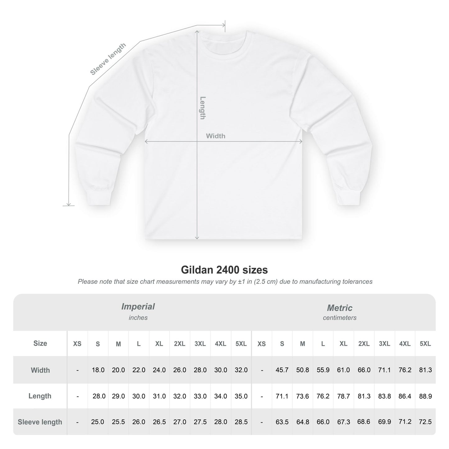 Any Weather Design Long Sleeve