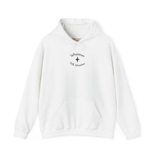 Any Weather Writing and Pattern Hooded Sweatshirt